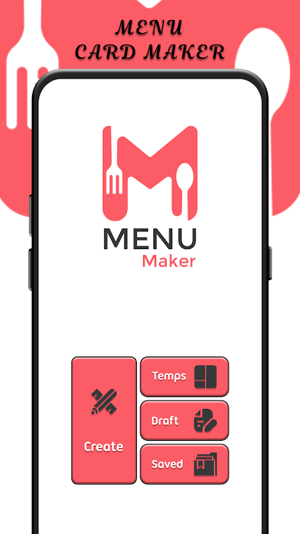 Menu Maker Screenshot1