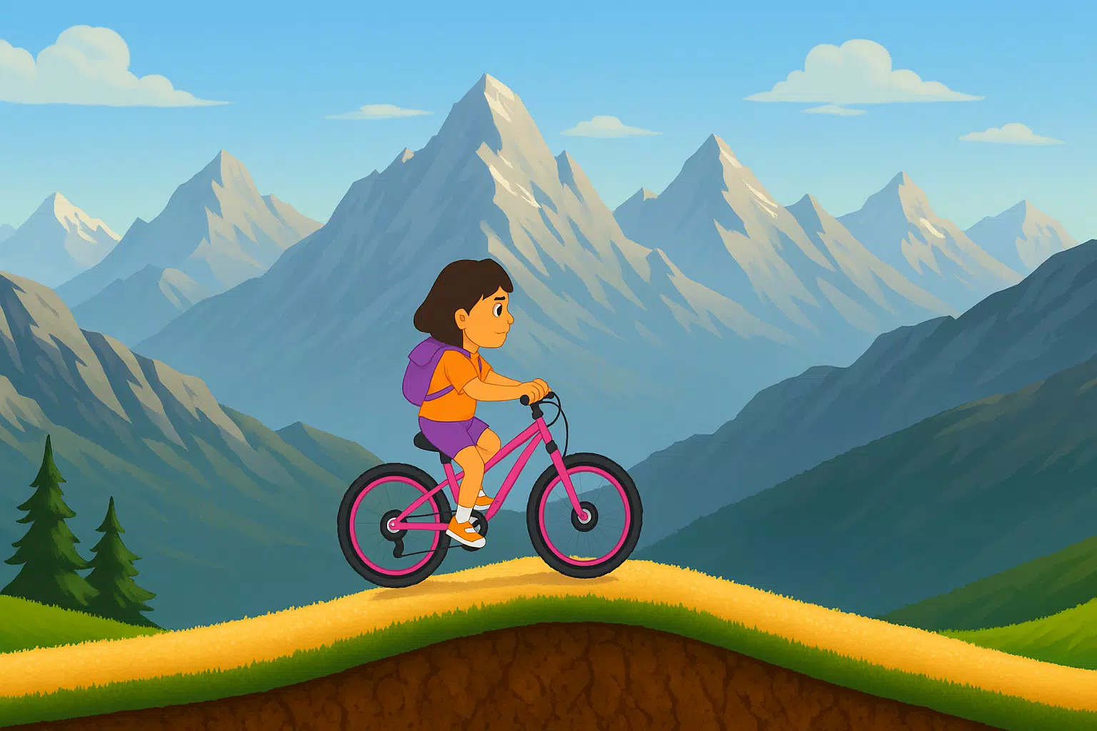 Sarah Offroad Bike Game 2 Screenshot4