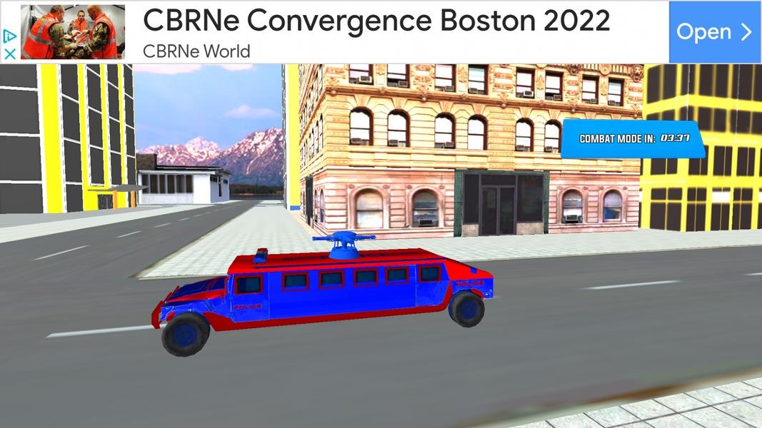 Limo Car Dino Robot Car Game Screenshot4