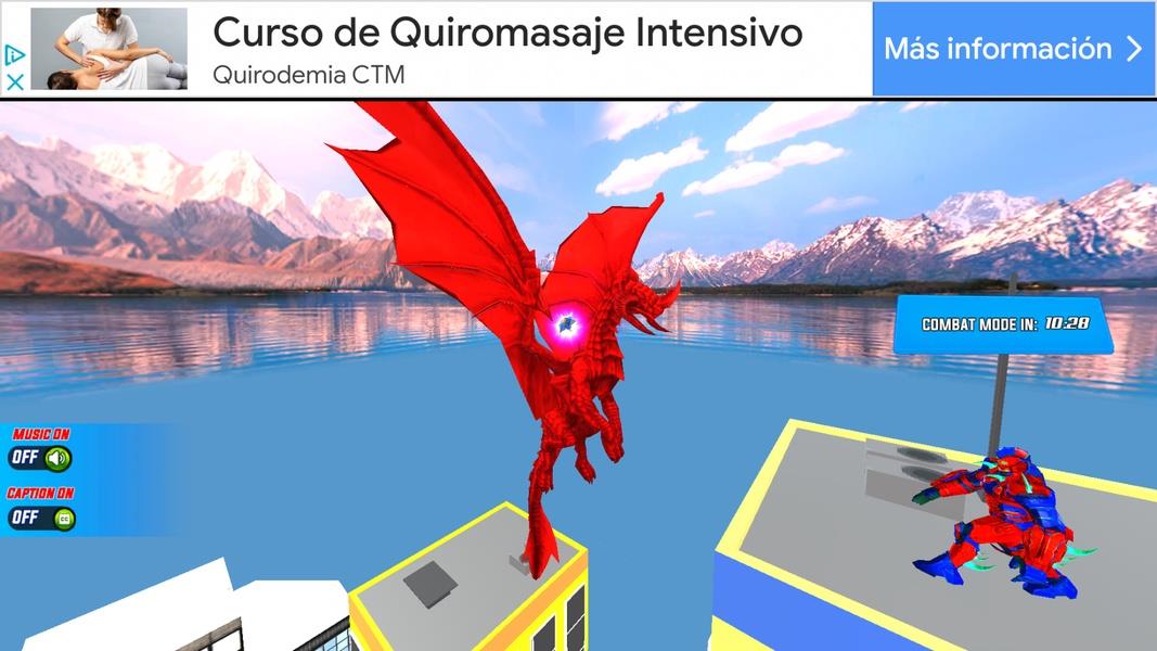 Limo Car Dino Robot Car Game Screenshot10