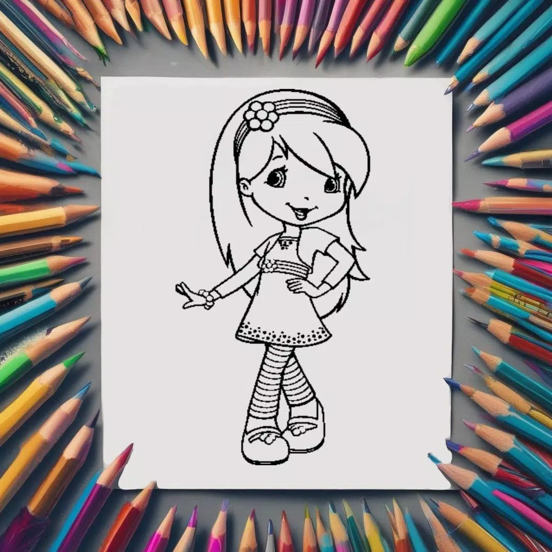 Coloring Cartoon Anime Screenshot1