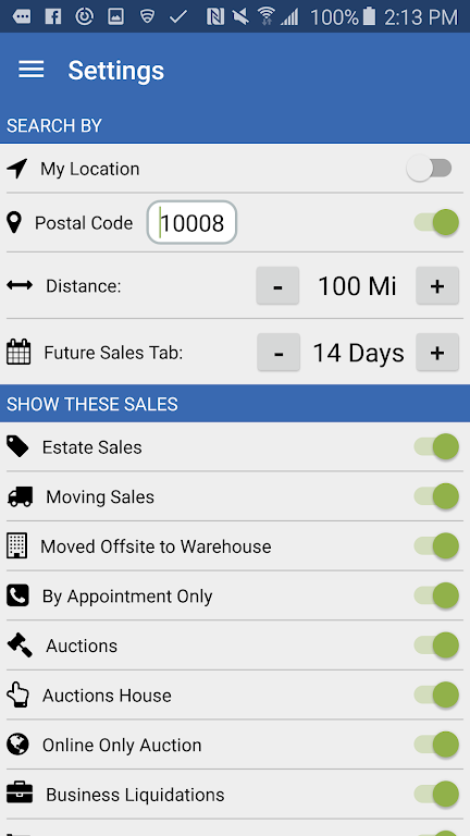 Estate Sales Screenshot2