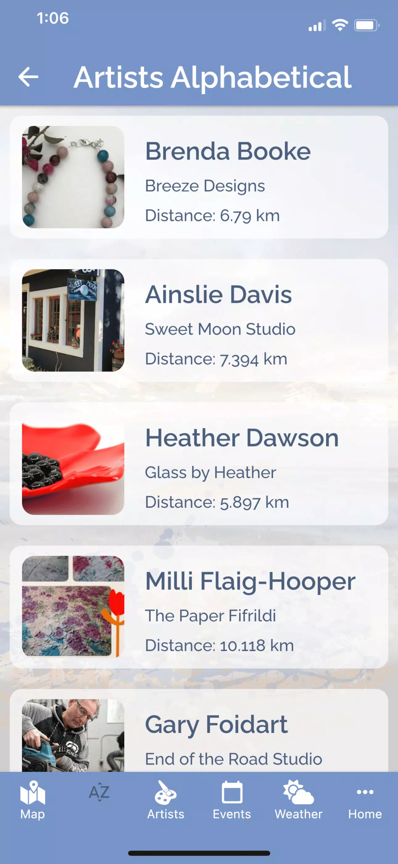 Interlake Wave Artists Tour Screenshot6