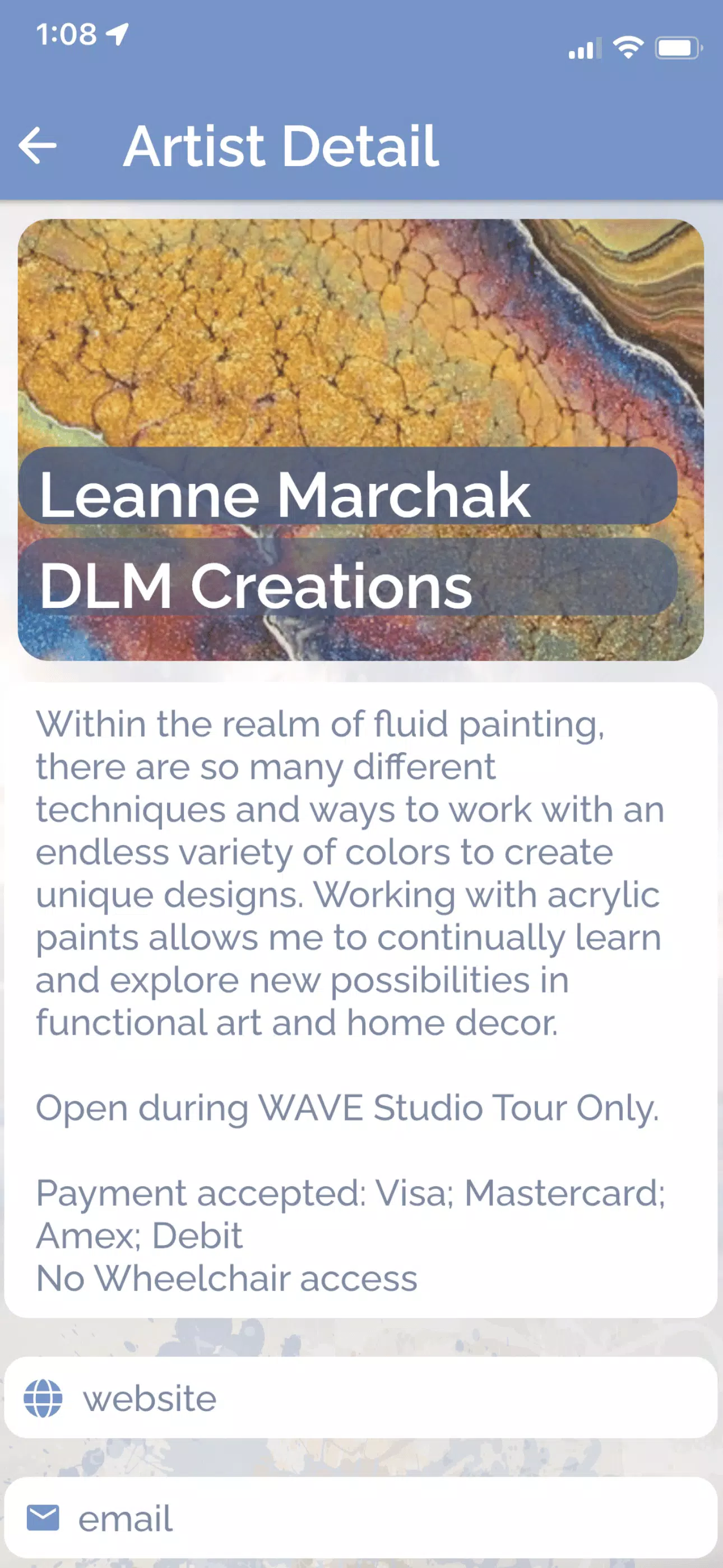 Interlake Wave Artists Tour Screenshot7