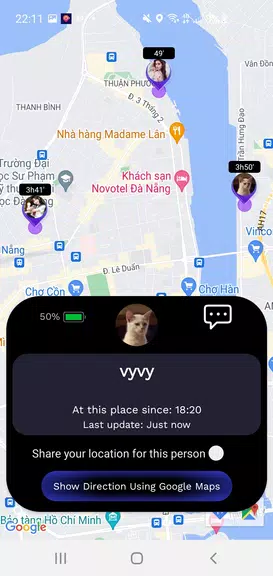 Zenly Share Location - Penlo Screenshot2