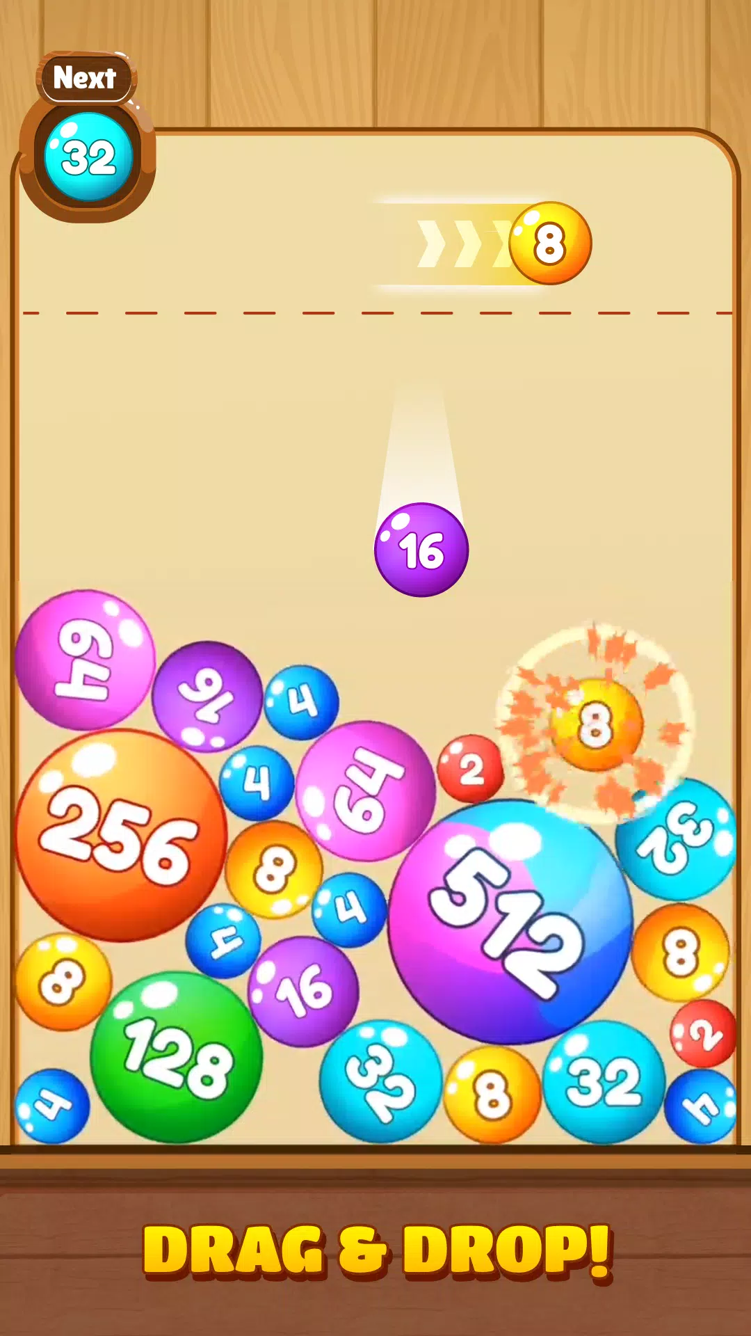 Happy Balls Merge: Puzzle Game Screenshot3