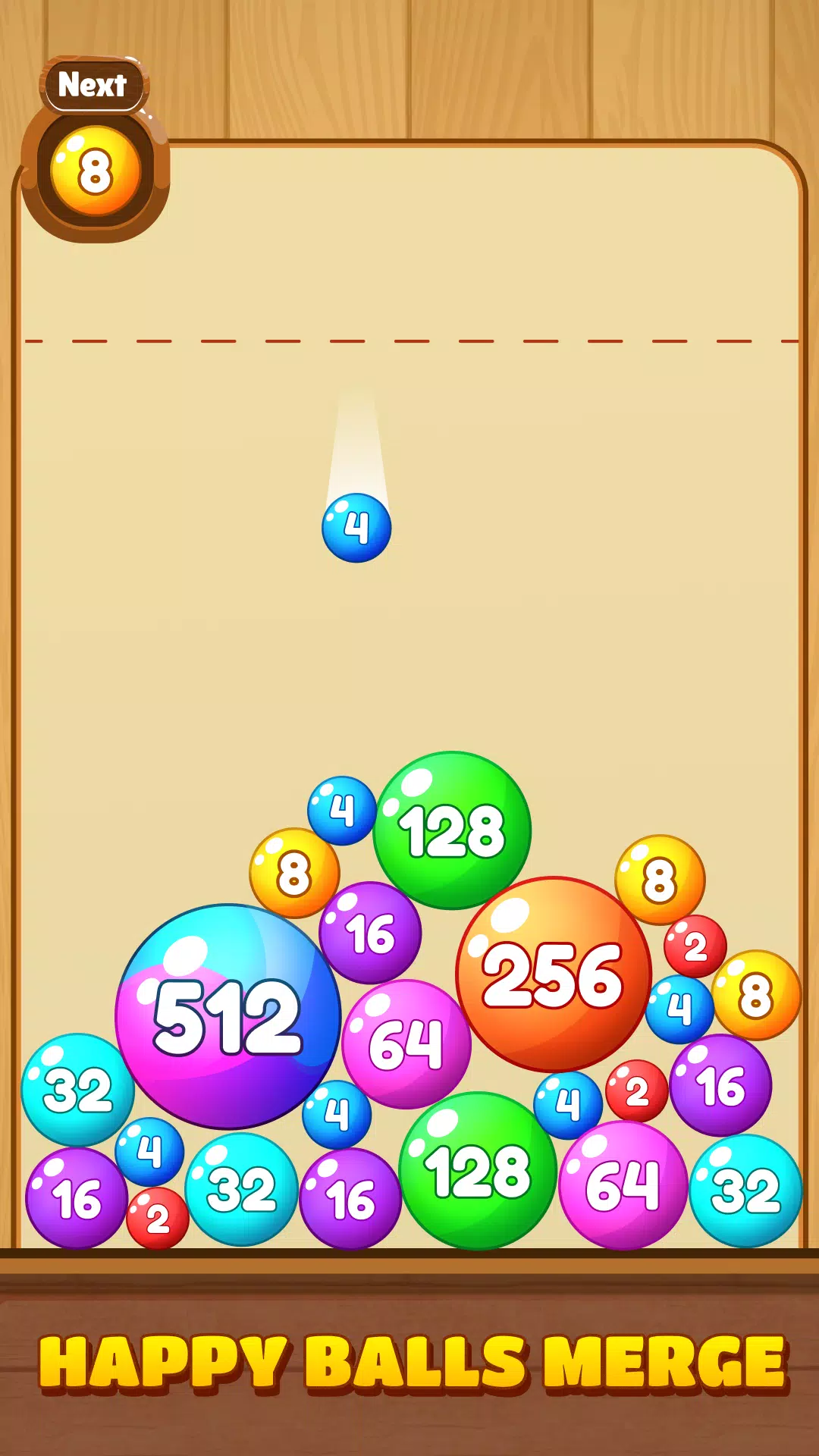 Happy Balls Merge: Puzzle Game Screenshot1