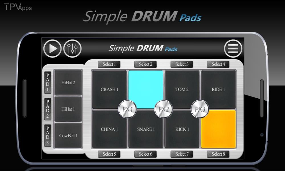 Simple Drums Rock - Drum Set Screenshot2