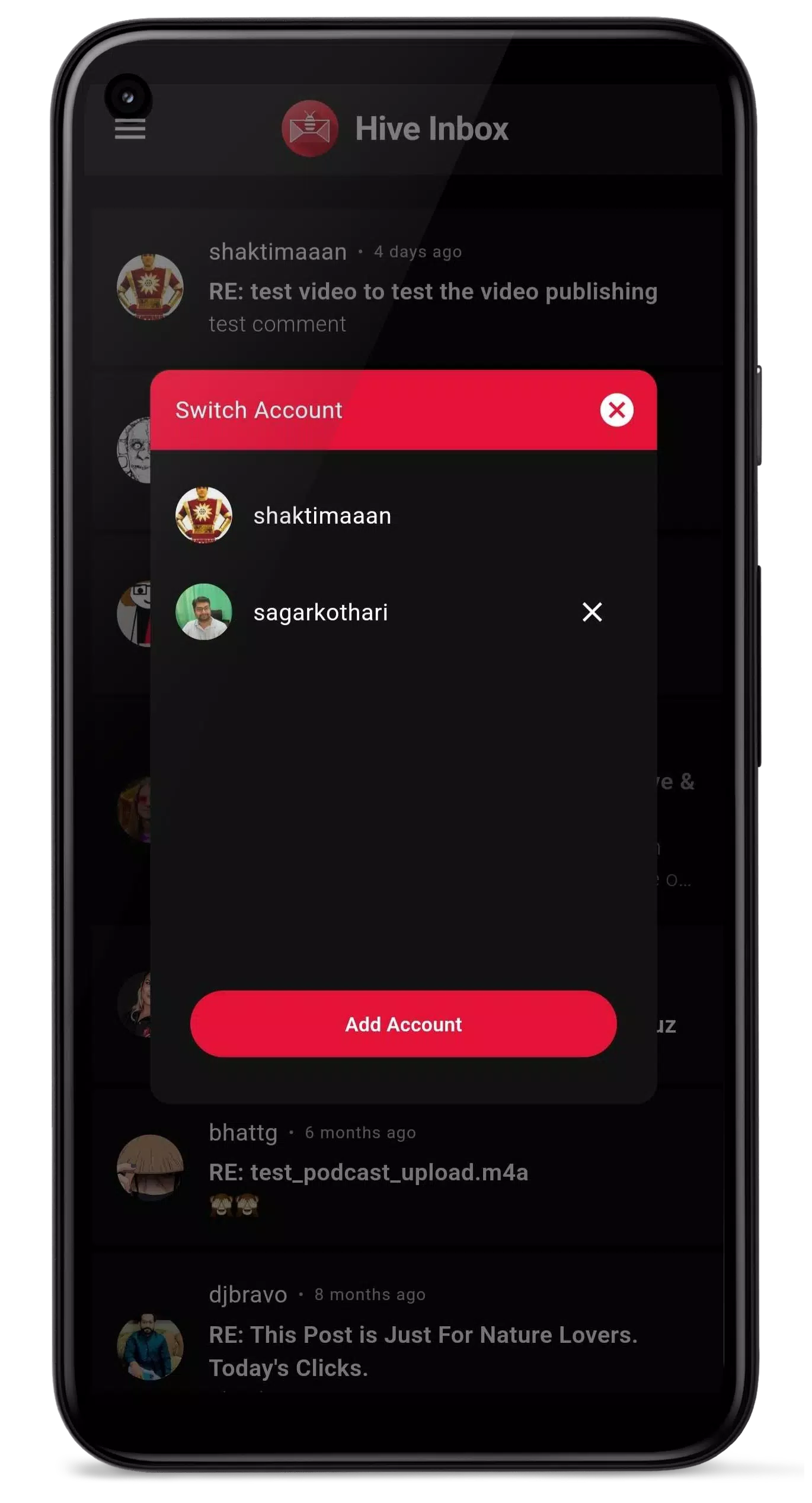 Hive Inbox Screenshot4