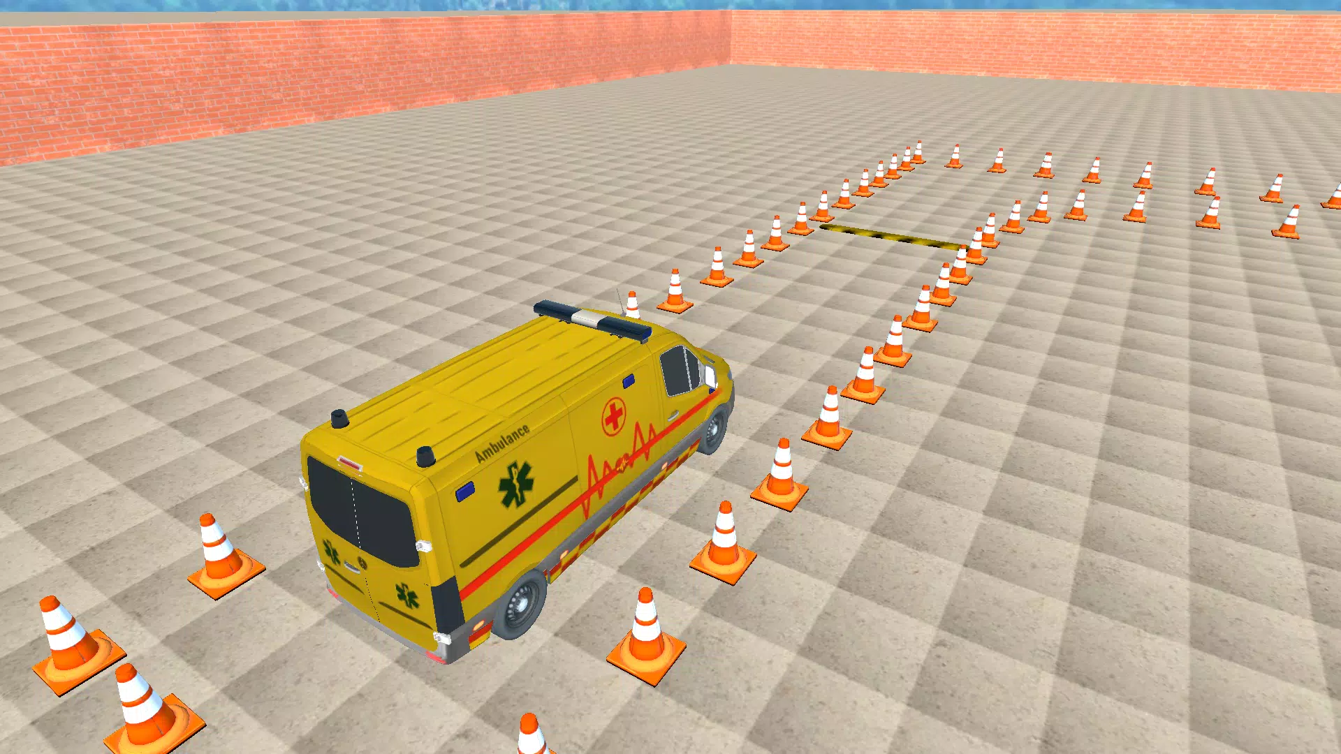 Ambulance parking 3d game 2025 Screenshot2