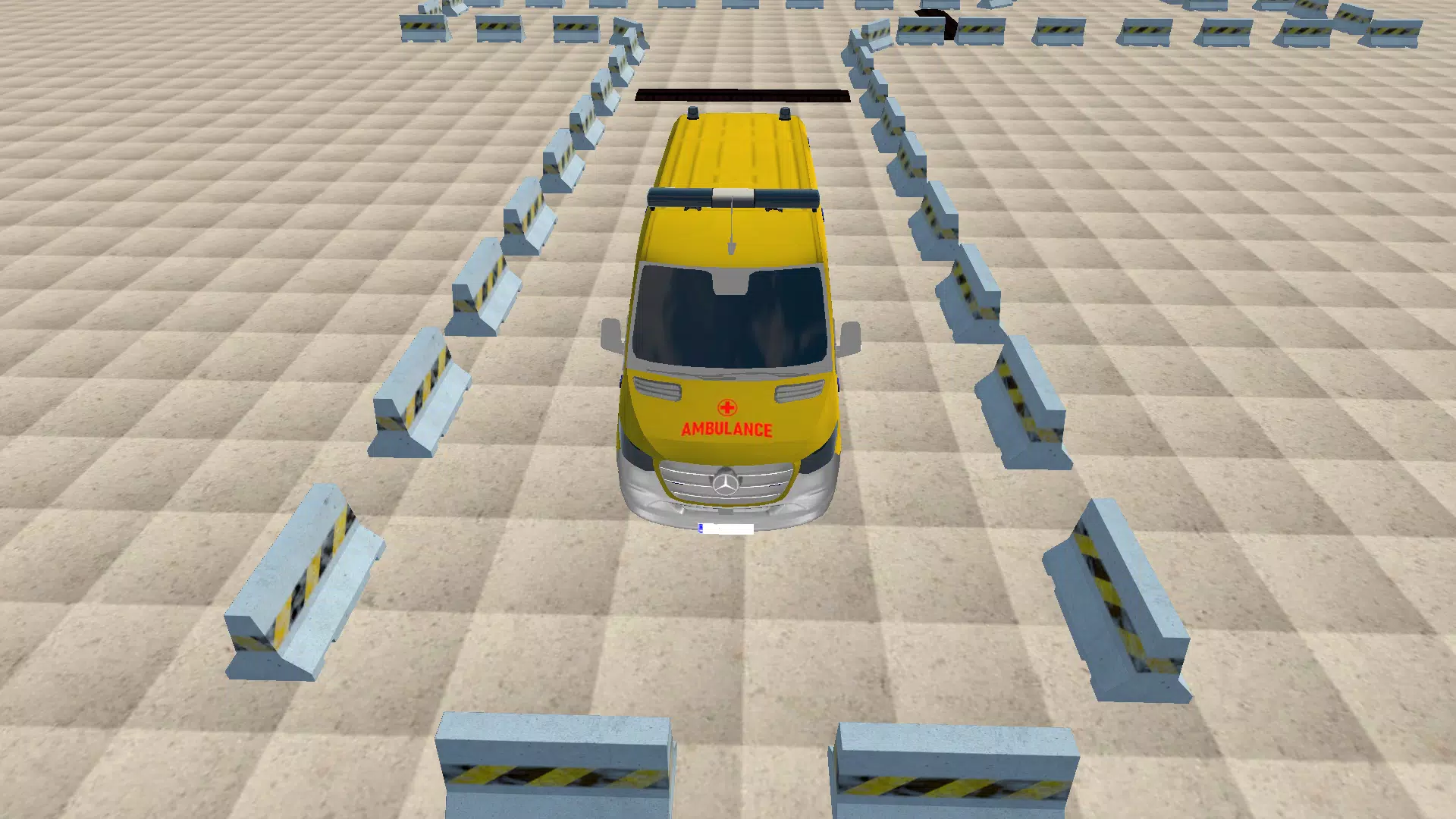 Ambulance parking 3d game 2025 Screenshot1