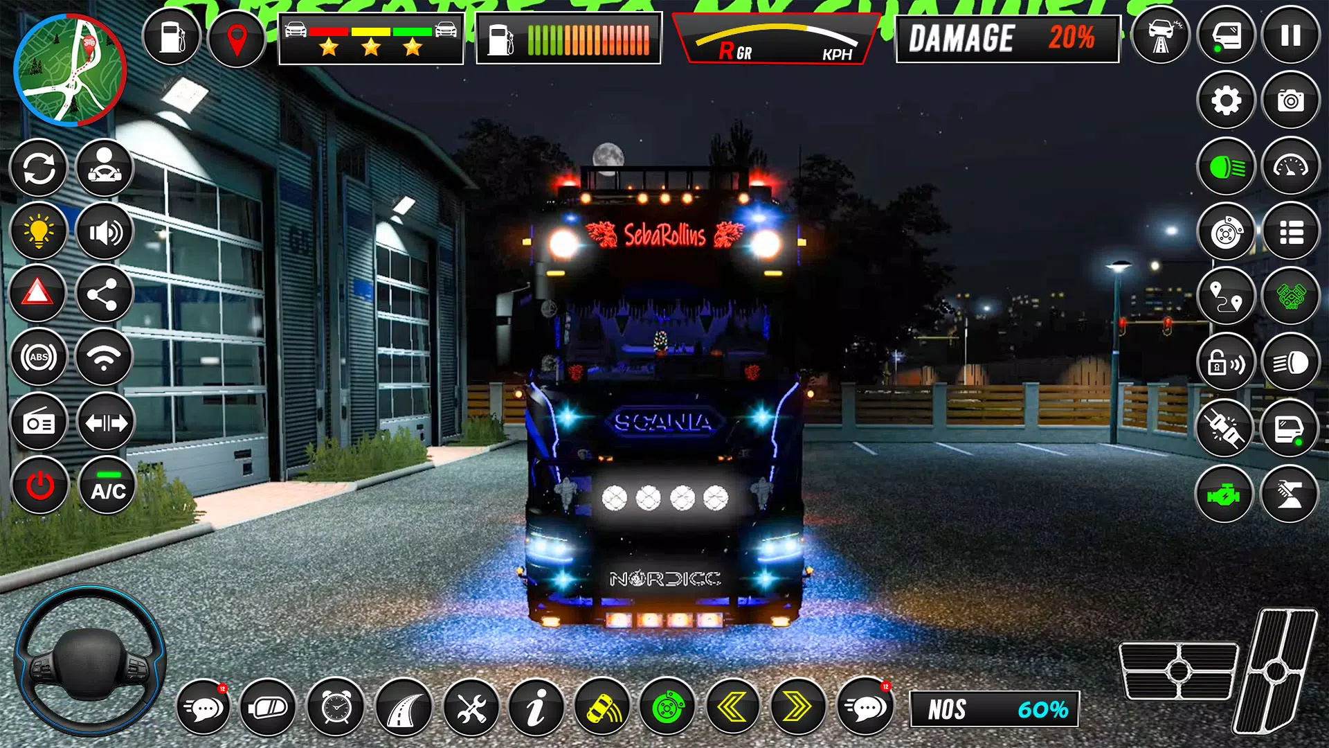 Truck Sim 3D Euro Truck Game Screenshot3