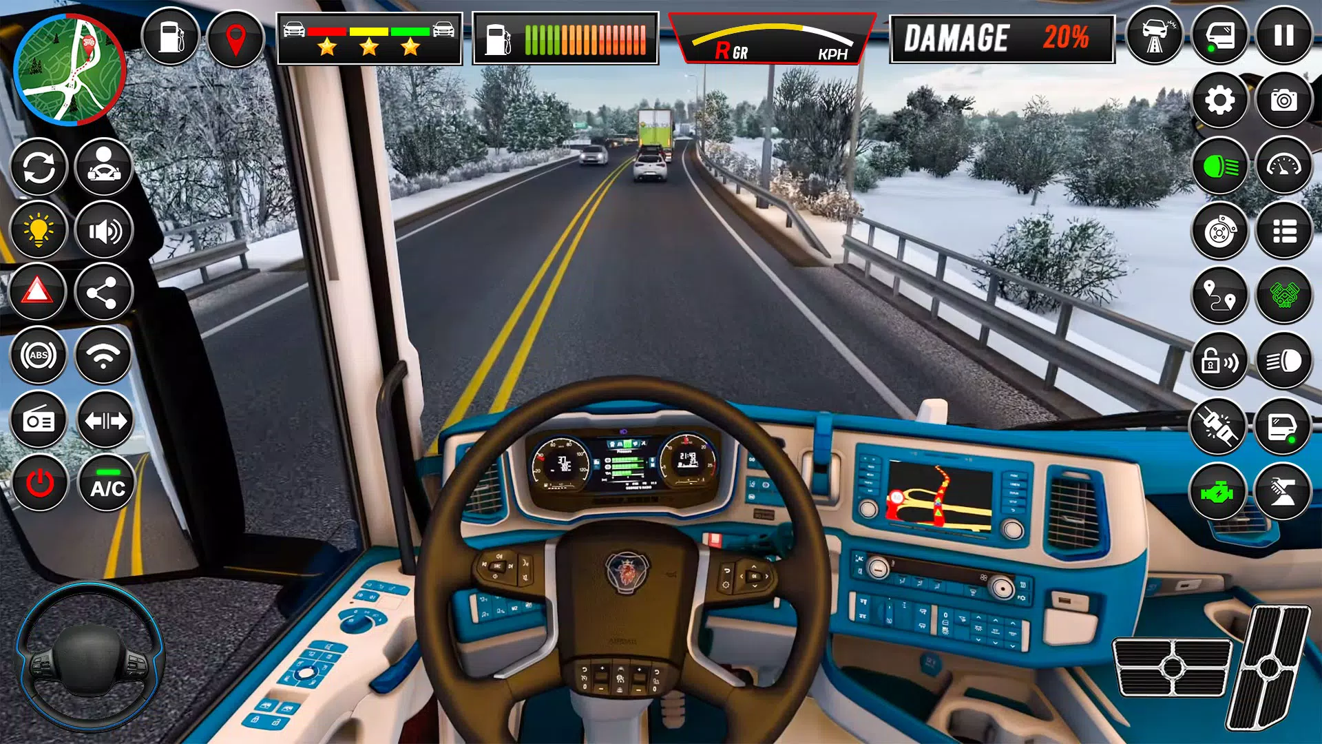 Truck Sim 3D Euro Truck Game Screenshot2