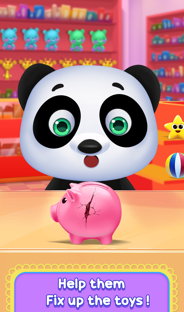 Panda Spa Salon Daycare Game Screenshot5