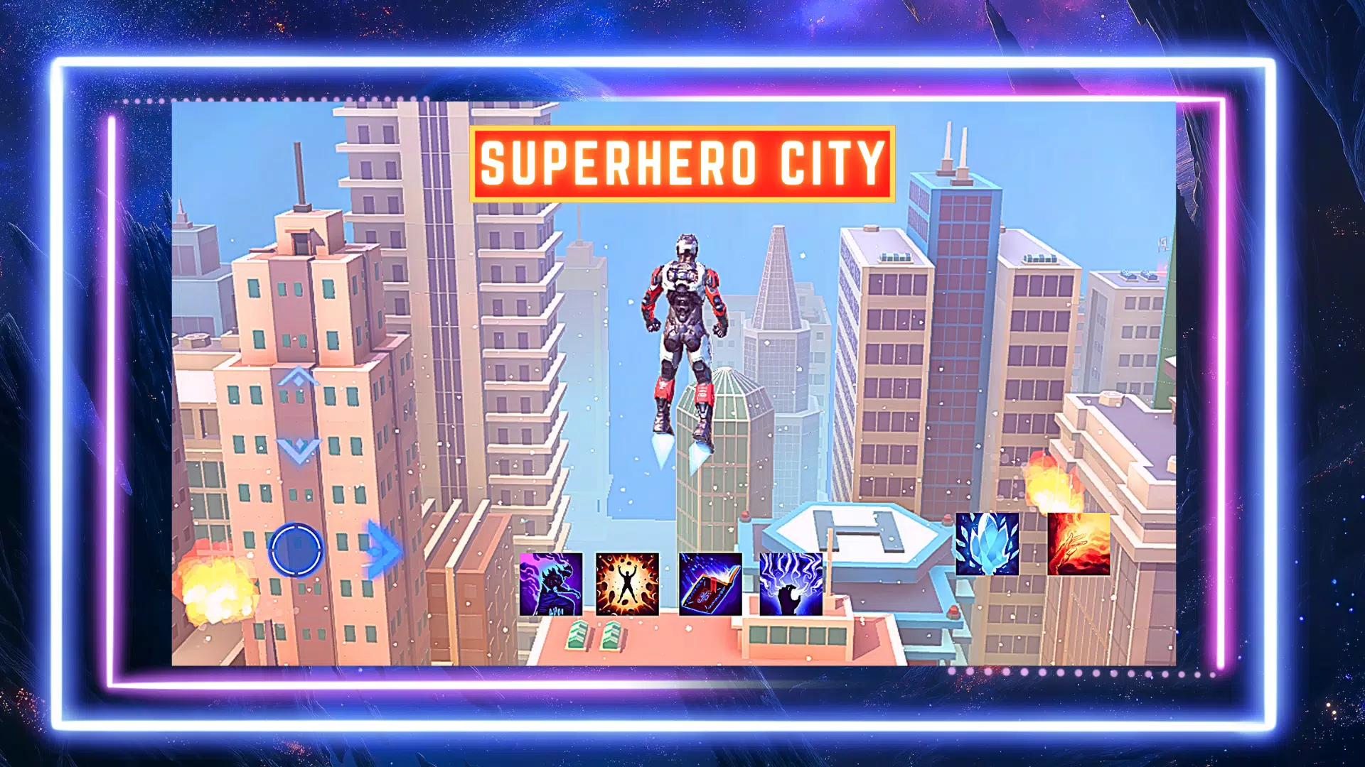Super hero Flying iron jet man Screenshot2