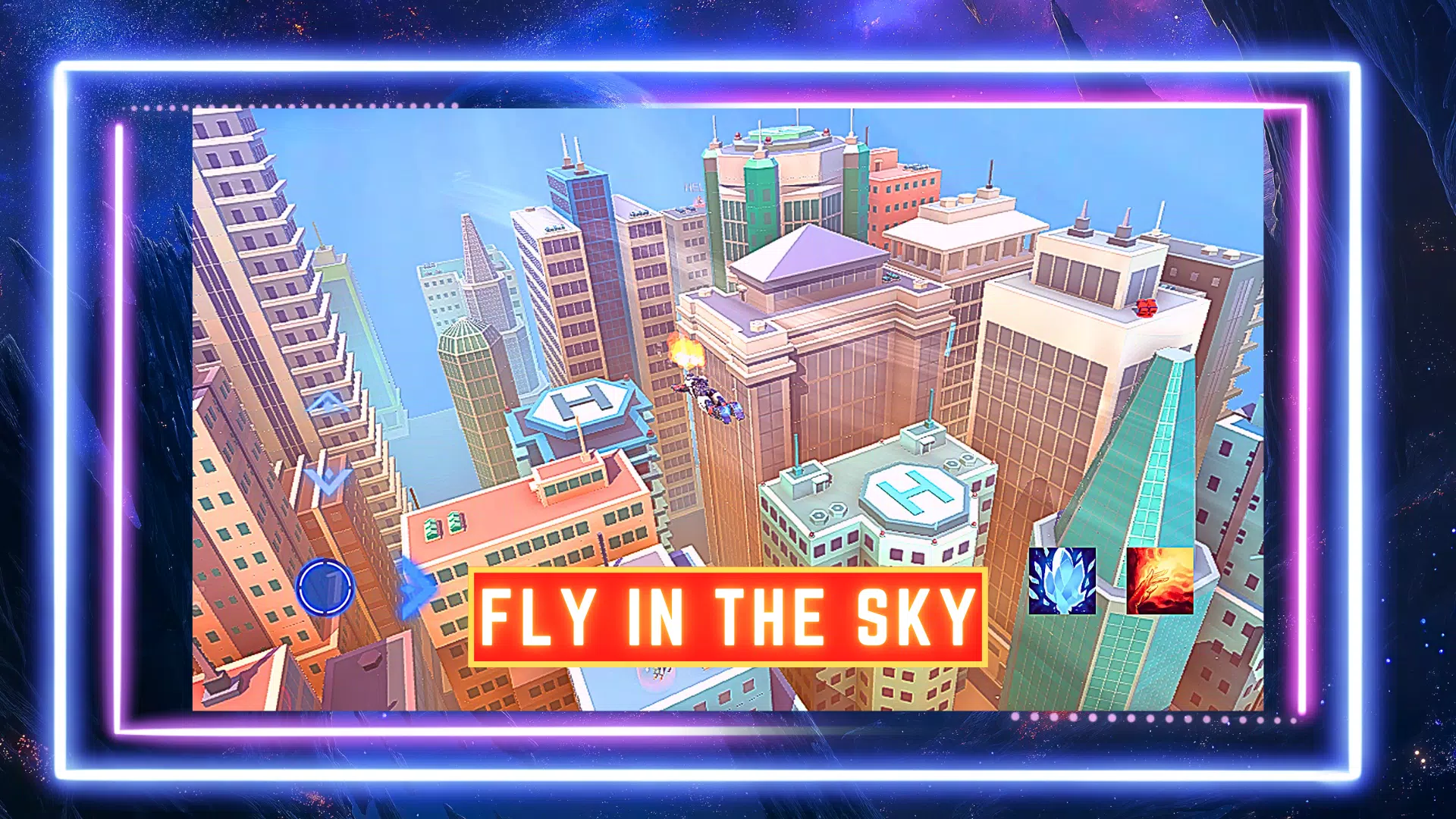 Super hero Flying iron jet man Screenshot6