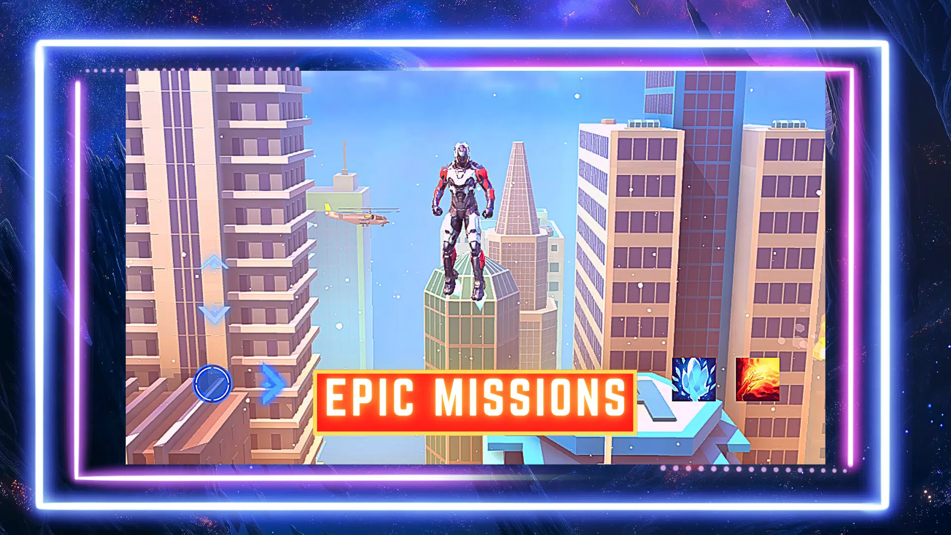 Super hero Flying iron jet man Screenshot5