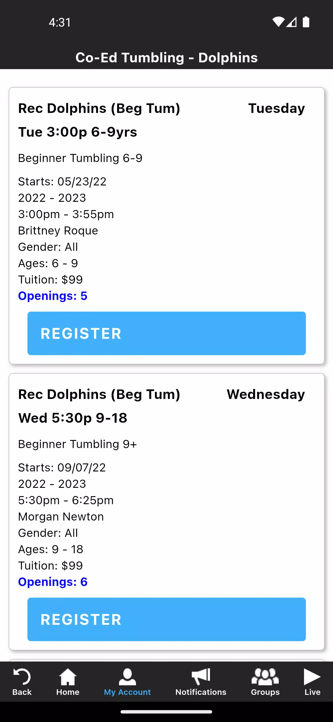 Seaside Training Center Screenshot3