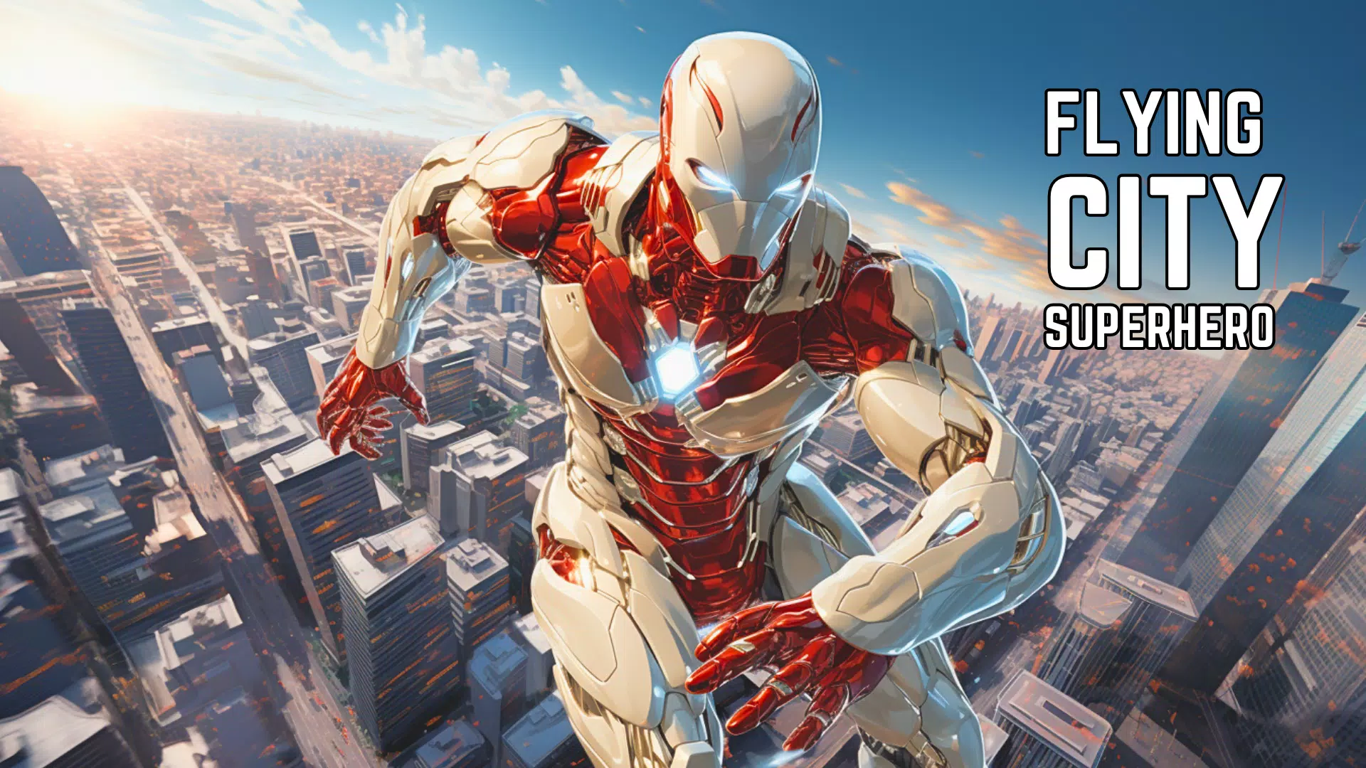 Super hero Flying iron jet man Screenshot7