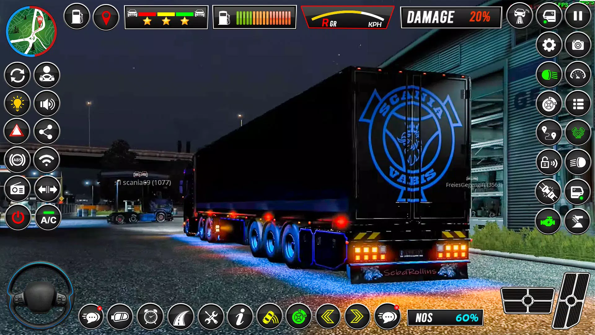 Truck Sim 3D Euro Truck Game Screenshot5