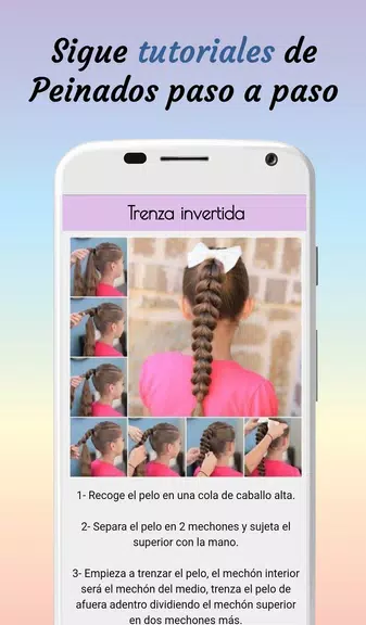 Easy fun hairstyles for girls Screenshot2