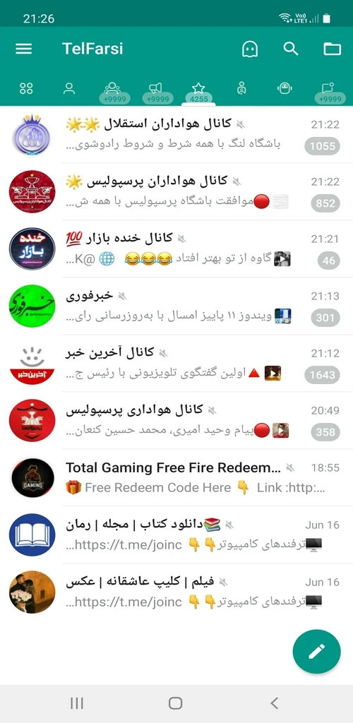 Telegram Farsi Screenshot1