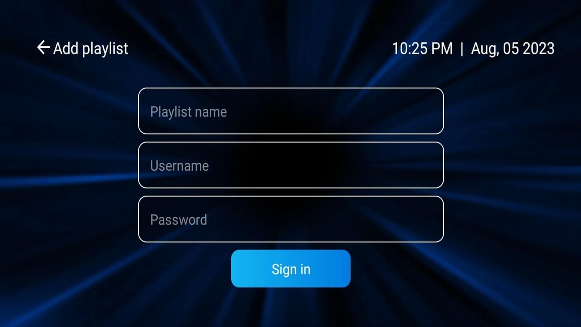 All IPTV Player Screenshot2