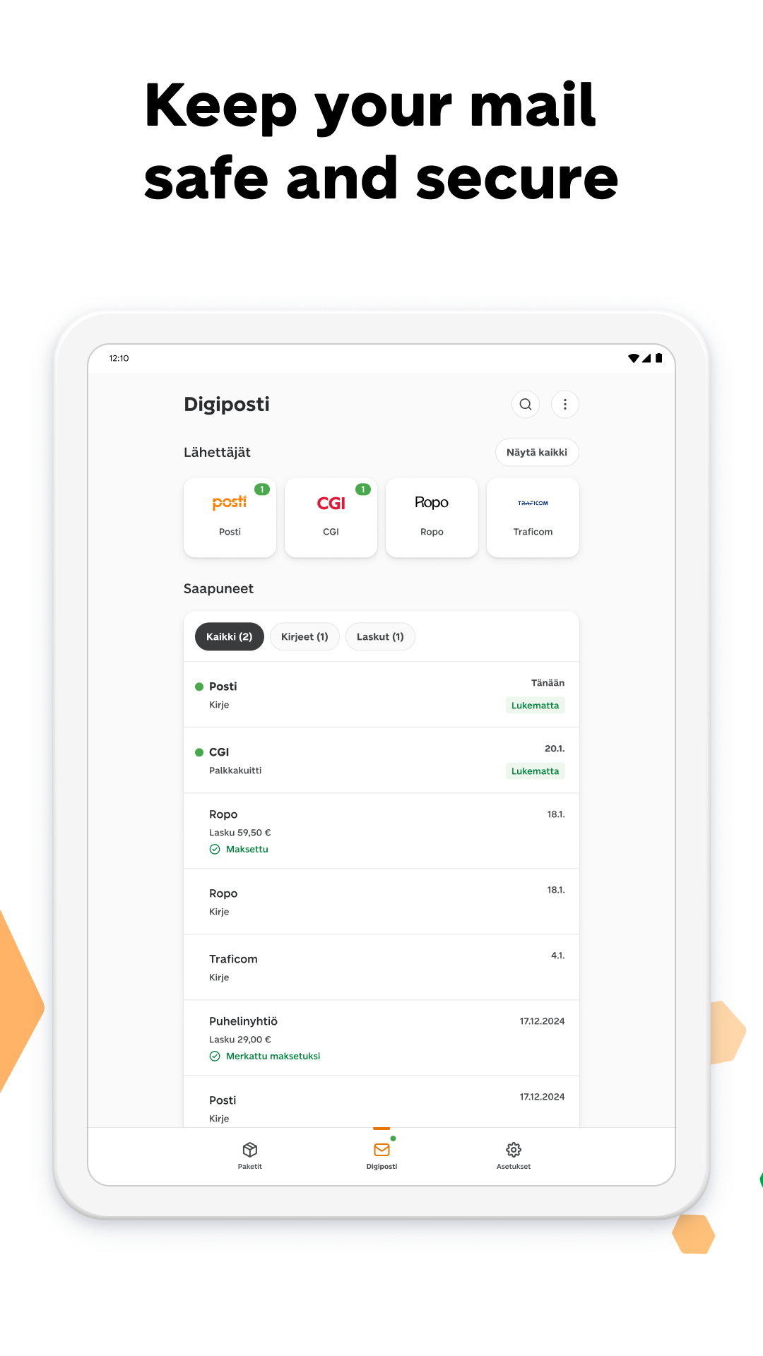 OmaPosti Screenshot11