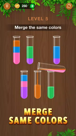 Sort Em All -- Water Puzzle Screenshot1