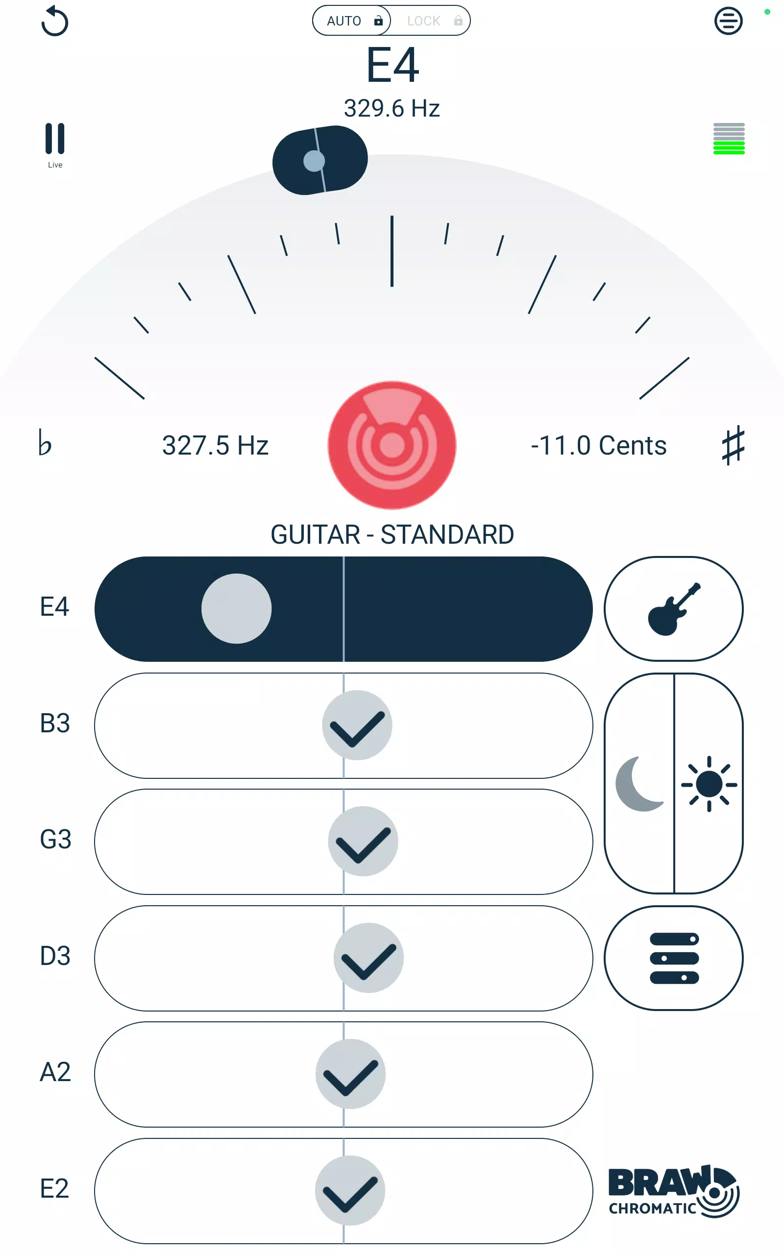 Braw Chromatic Tuner Screenshot7