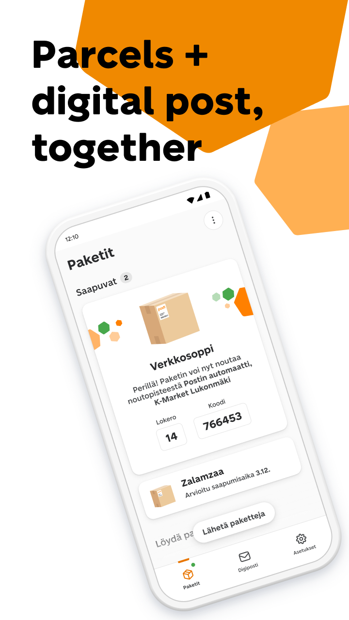 OmaPosti Screenshot1