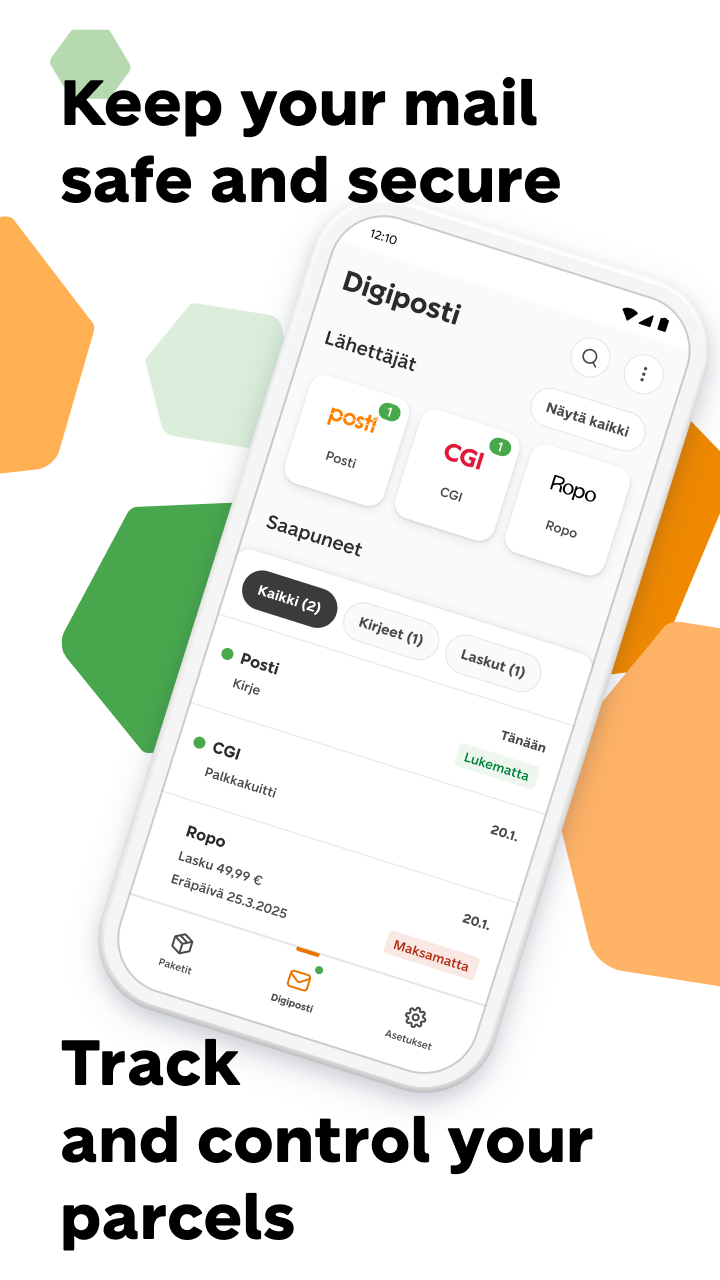 OmaPosti Screenshot2