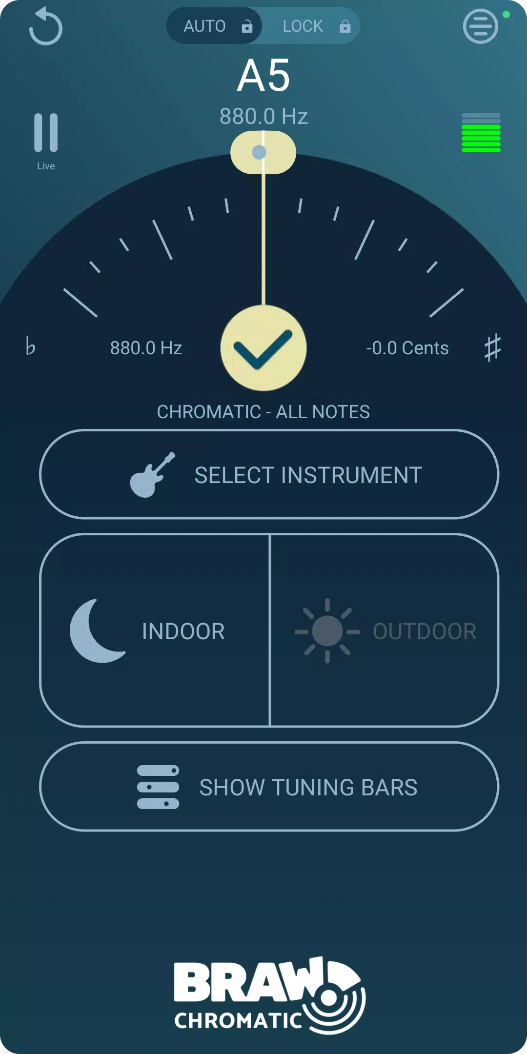 Braw Chromatic Tuner Screenshot3