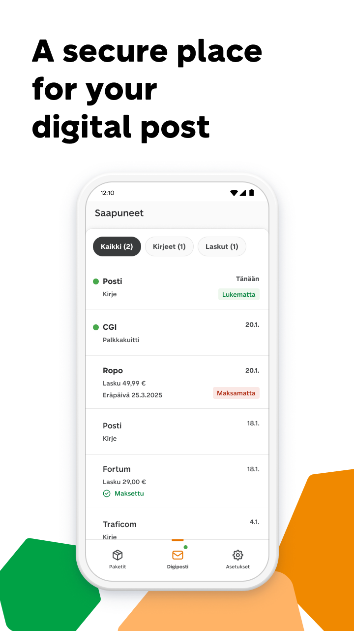 OmaPosti Screenshot6