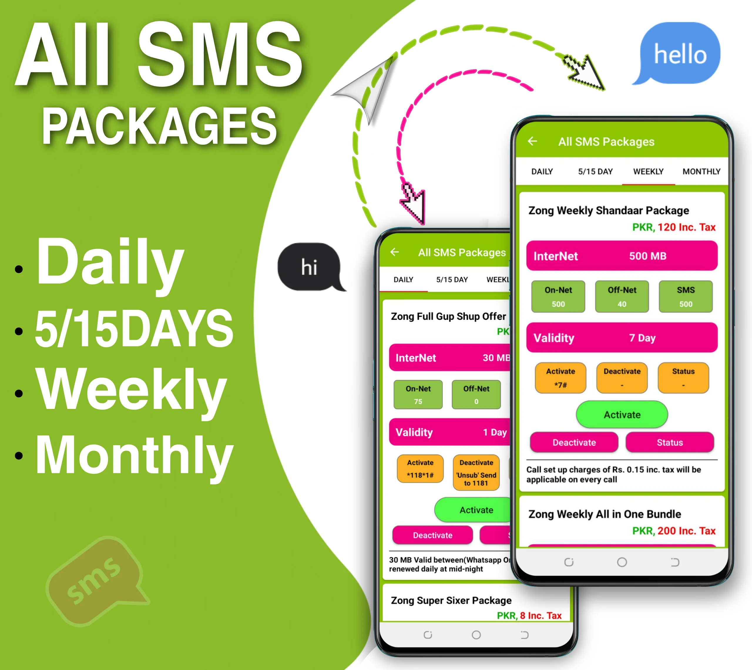 Zong Internet Packages 2024 Screenshot3