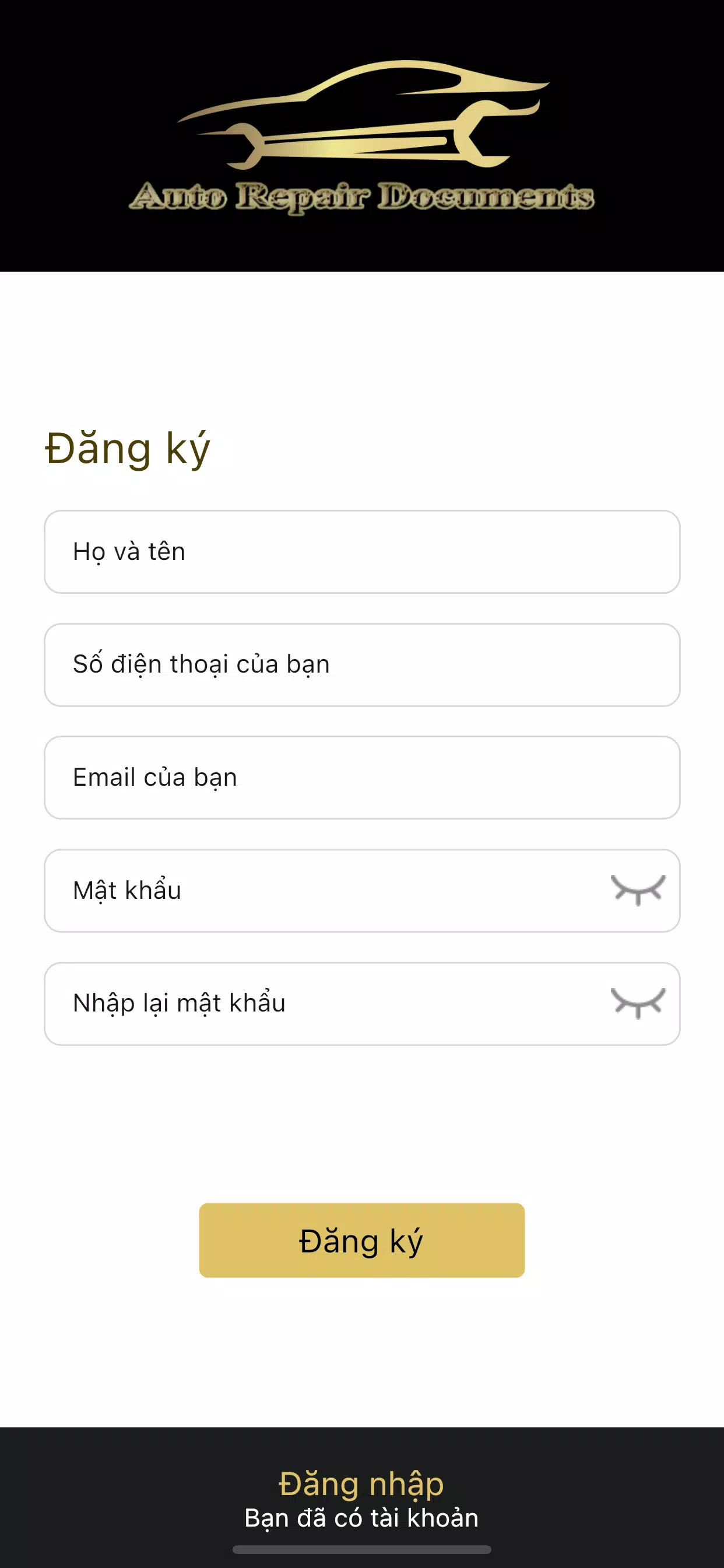 Auto Repair Documents Screenshot3