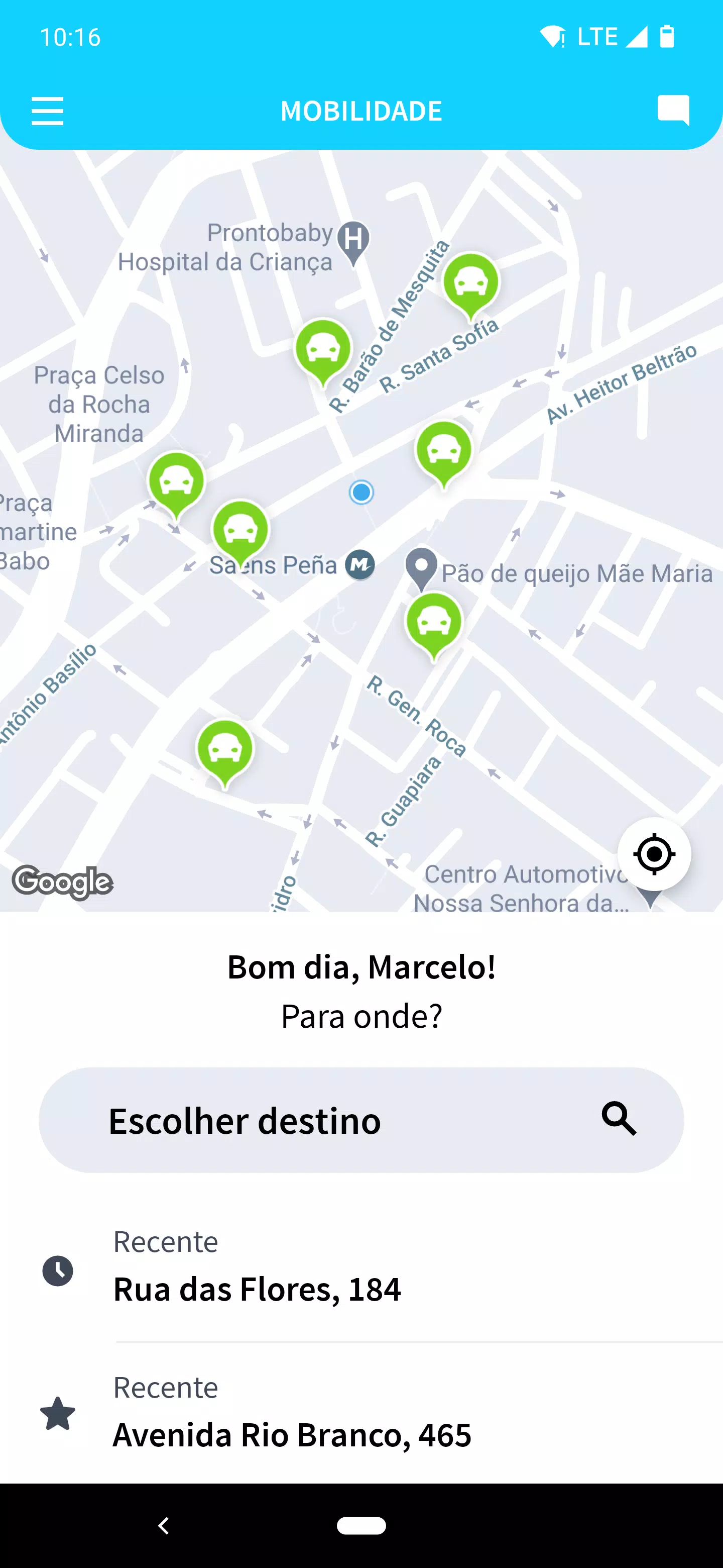 Mobilidade Screenshot1