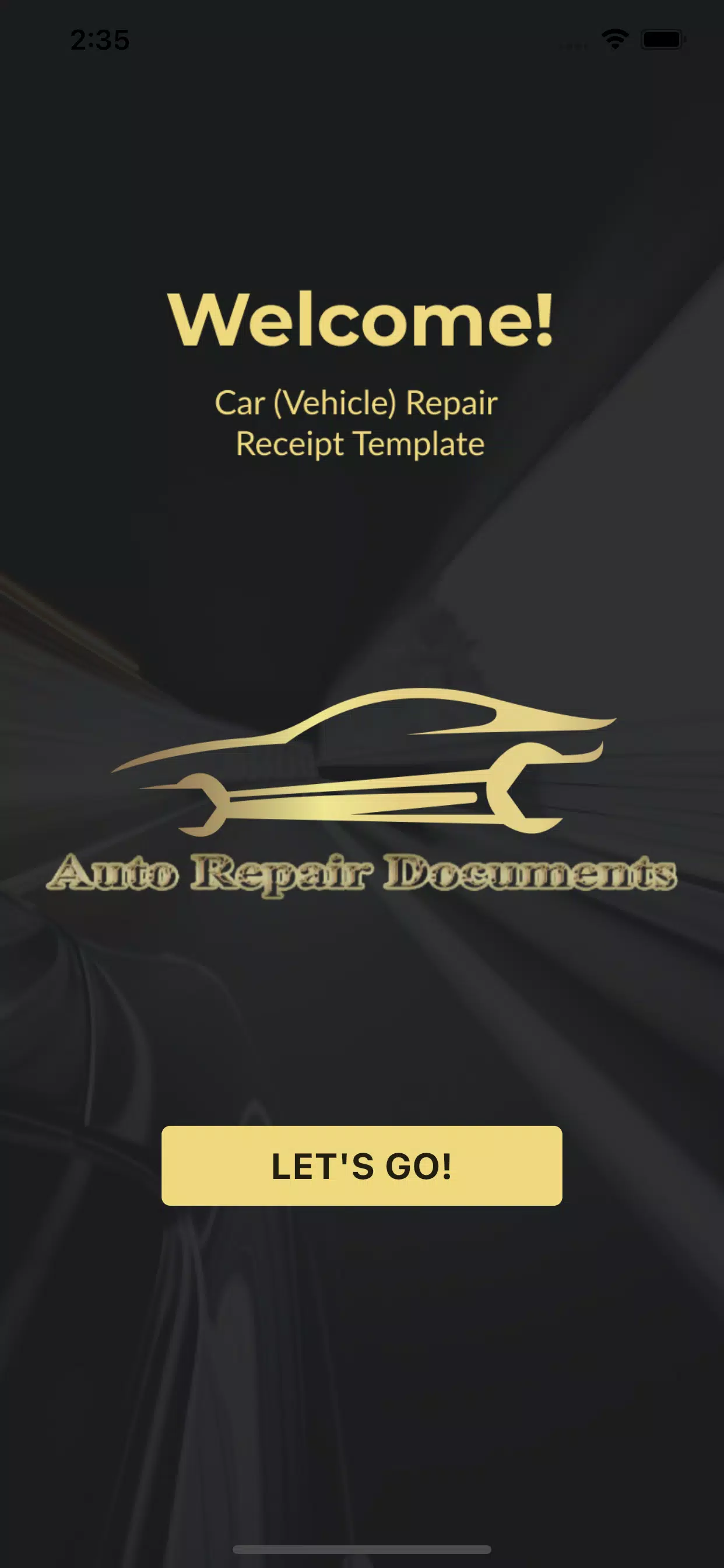 Auto Repair Documents Screenshot1