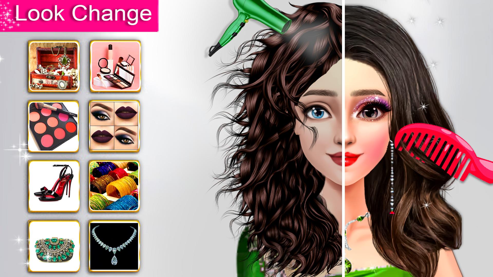 Model Fashion Makeover Dressup Screenshot7