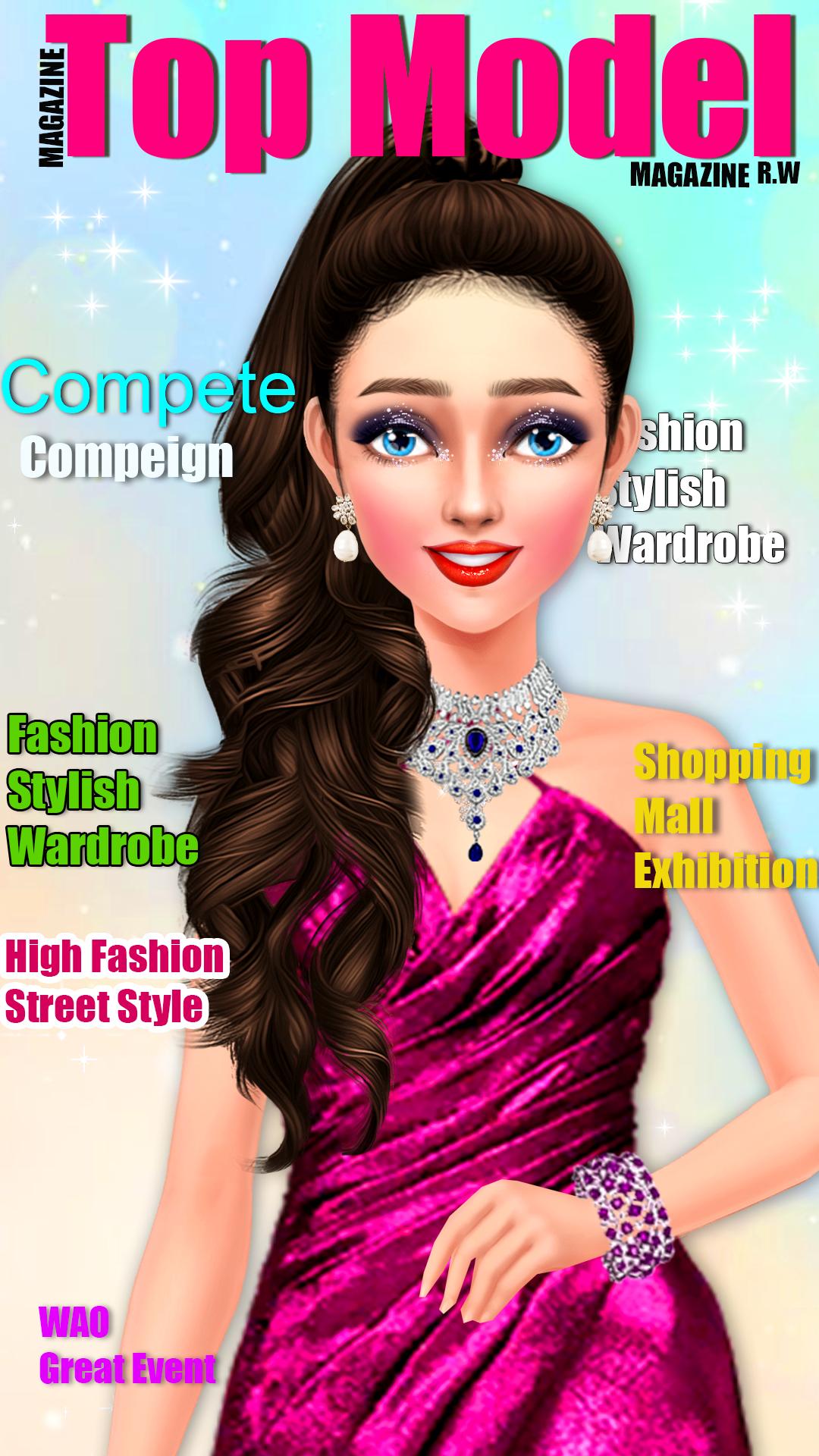Model Fashion Makeover Dressup Screenshot2