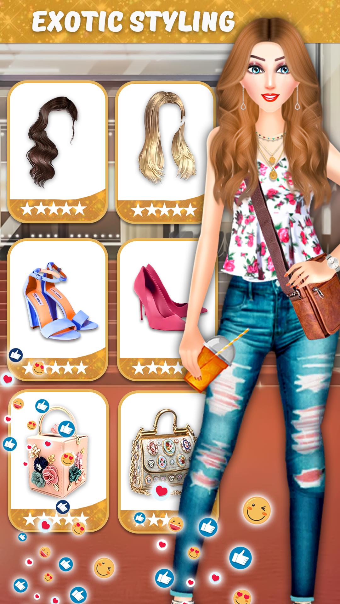 Model Fashion Makeover Dressup Screenshot6