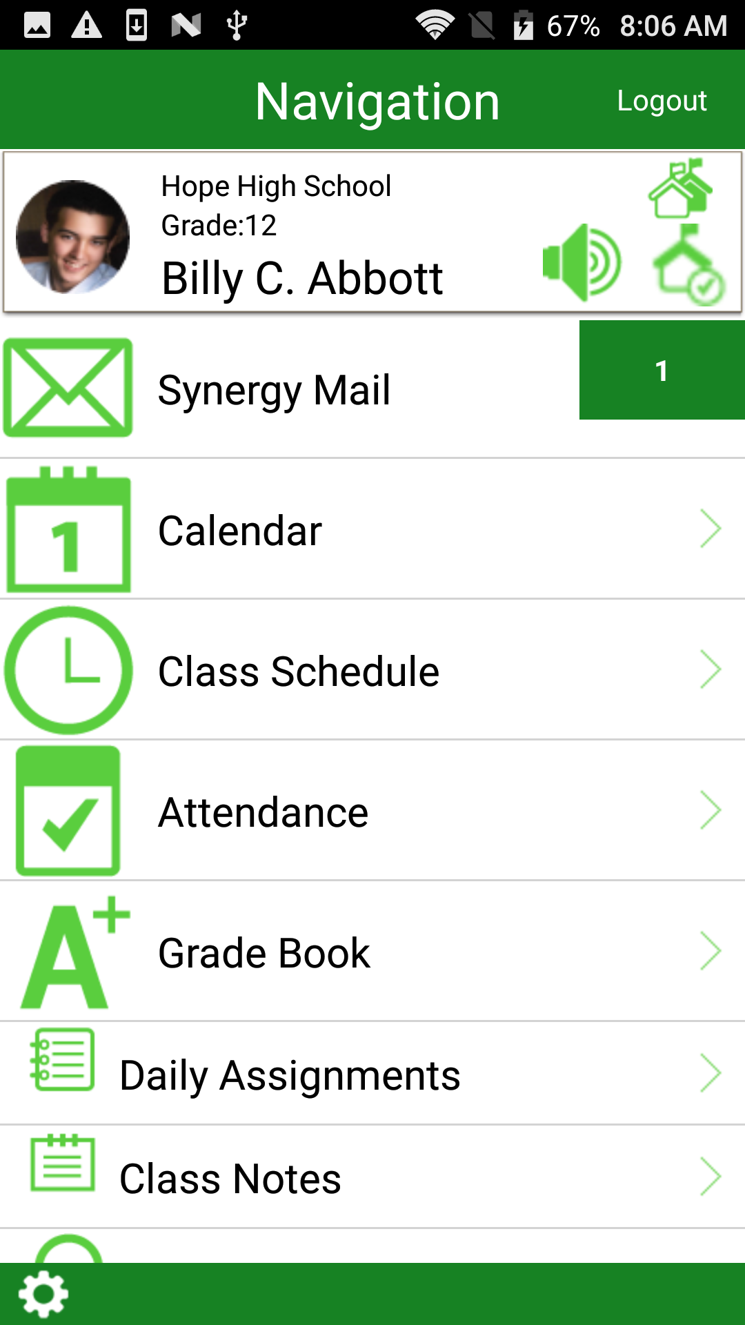 StudentVUE Screenshot2