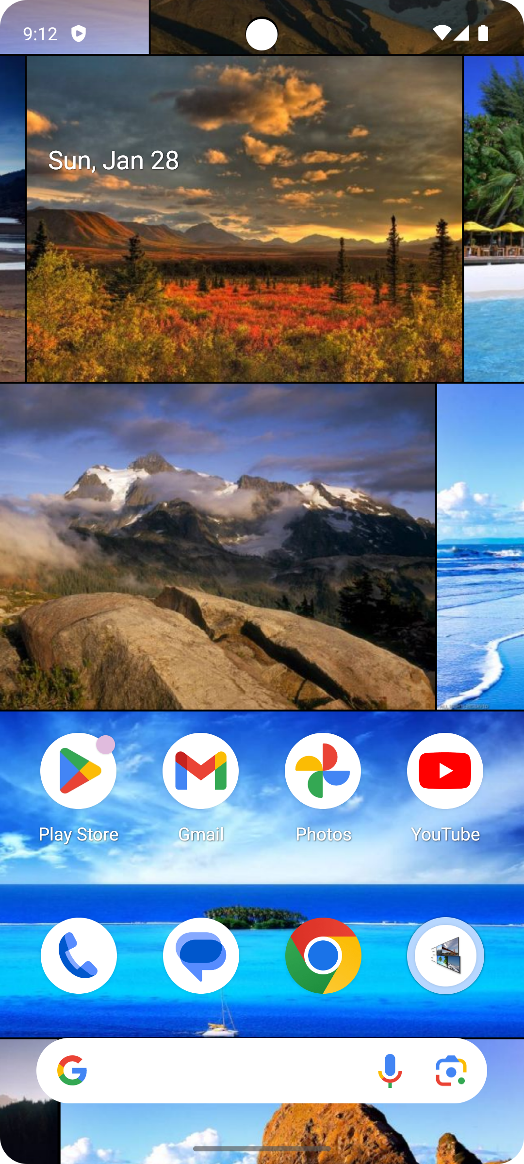 Camera Pictures Live Wallpaper Screenshot2