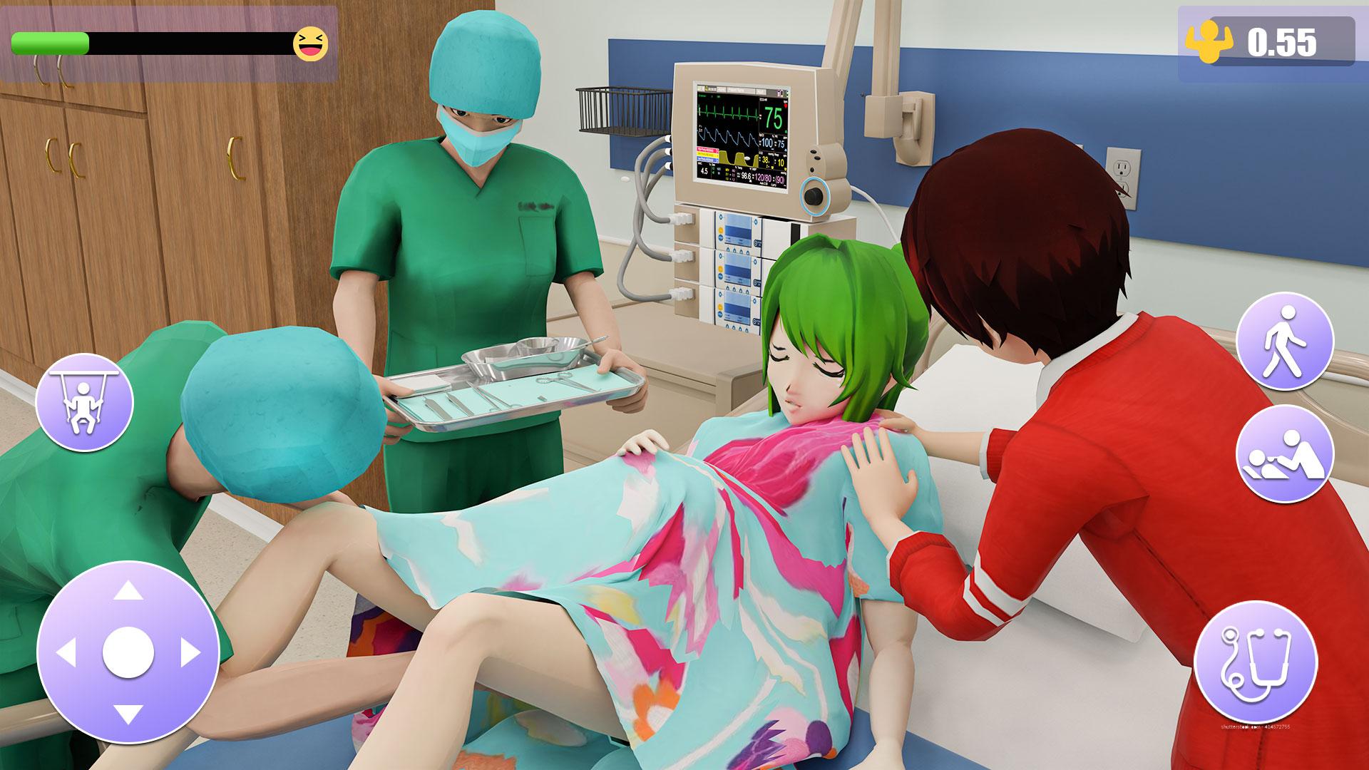 Real Anime Pregnant Mother Sim Screenshot3