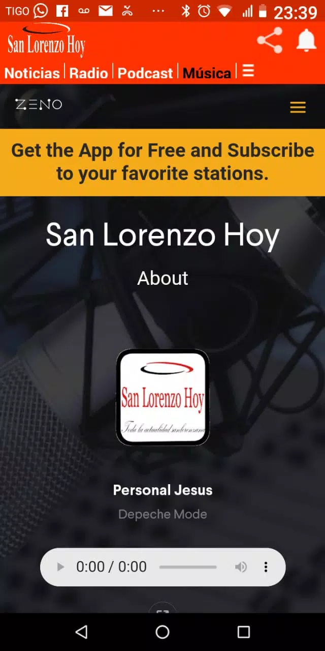 San Lorenzo Hoy Screenshot3