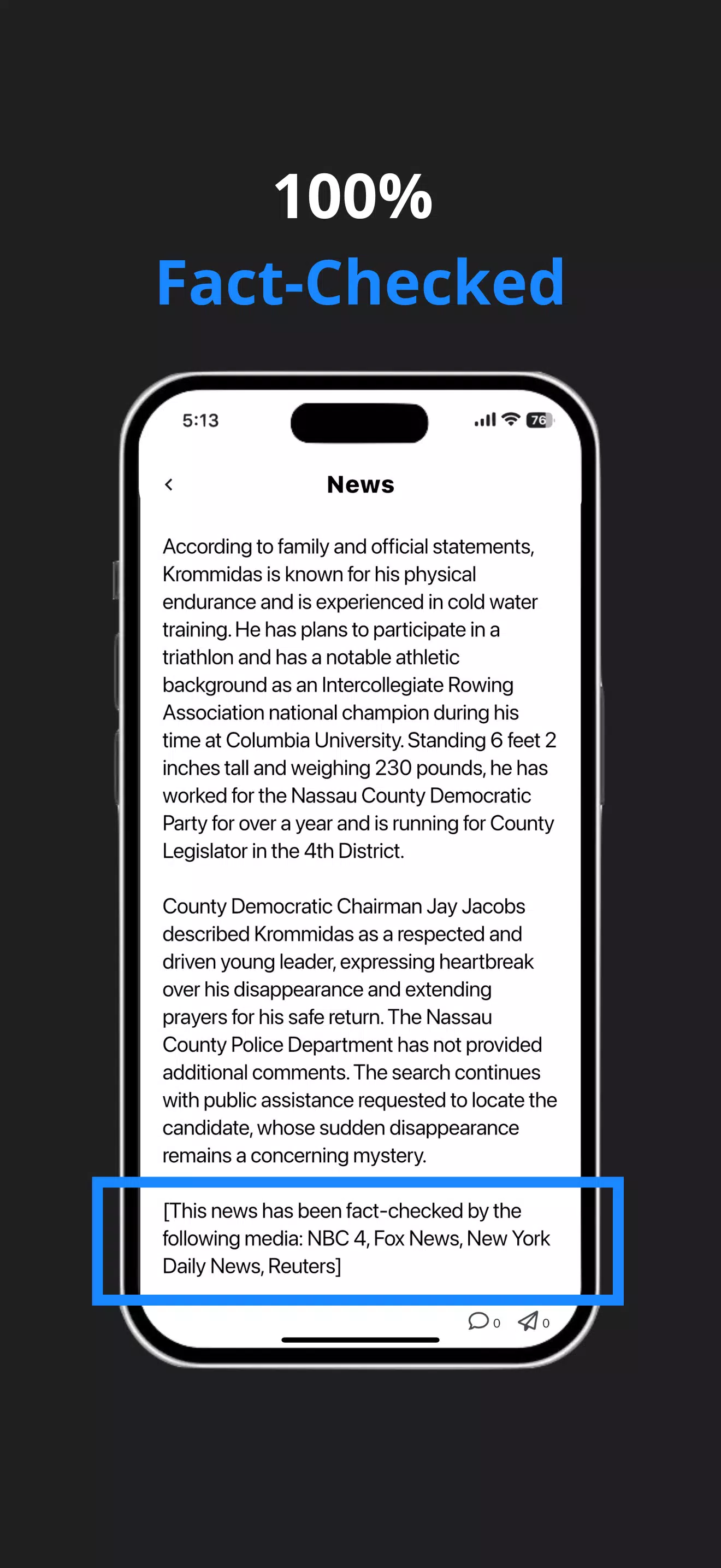 NewsBrief App Screenshot2