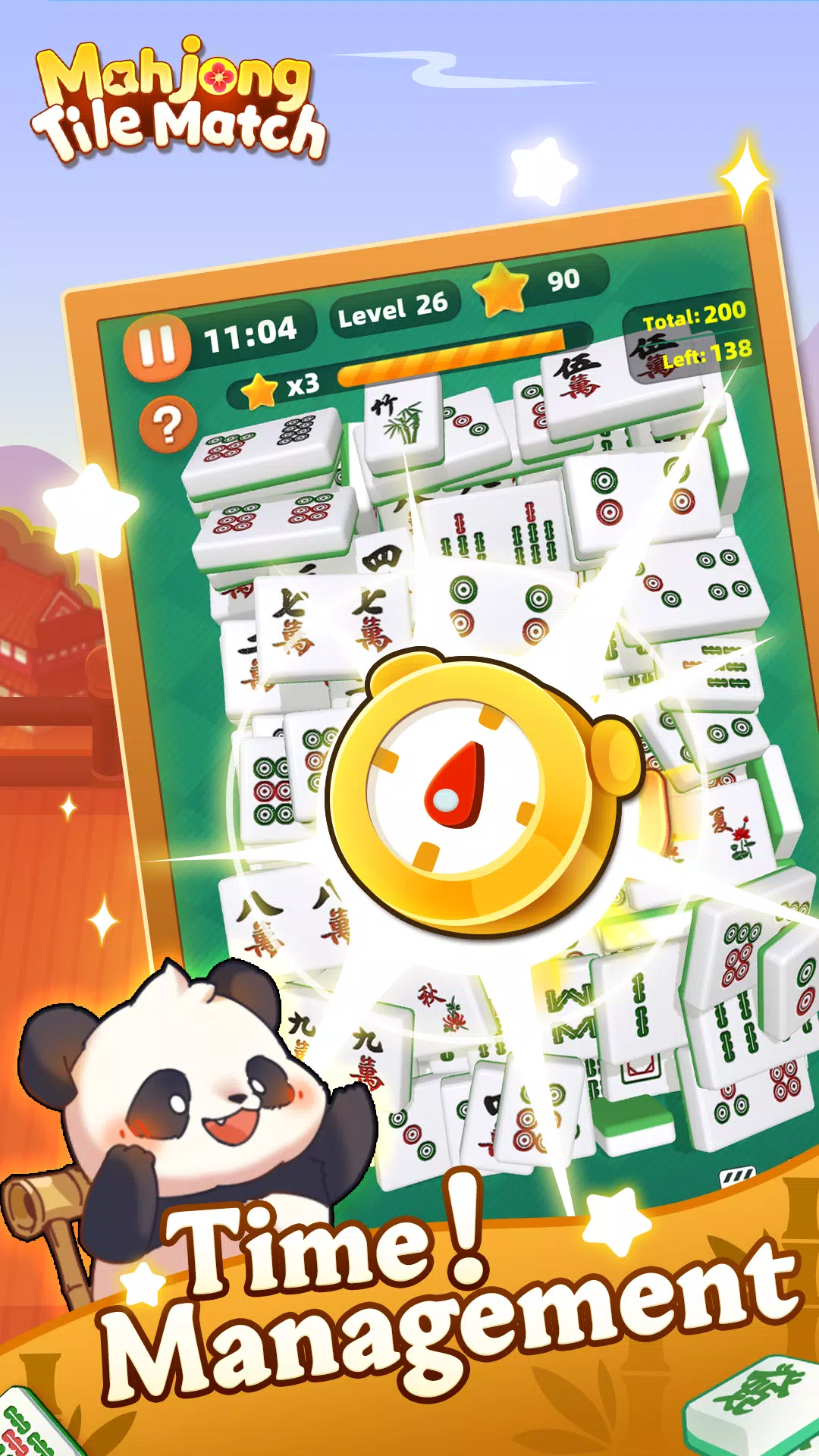 mahjong tile match: triple 3D Screenshot8