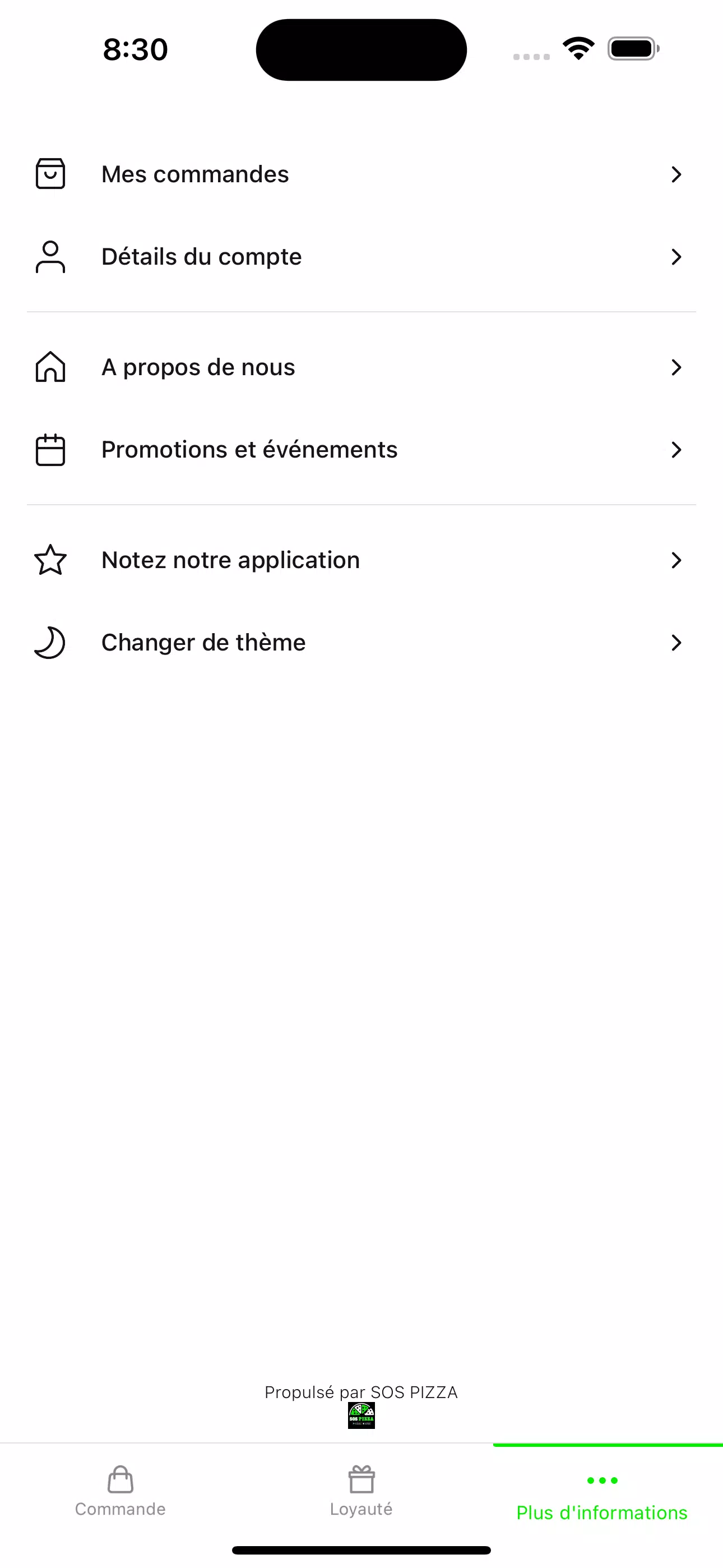 SOS PIZZA Screenshot3