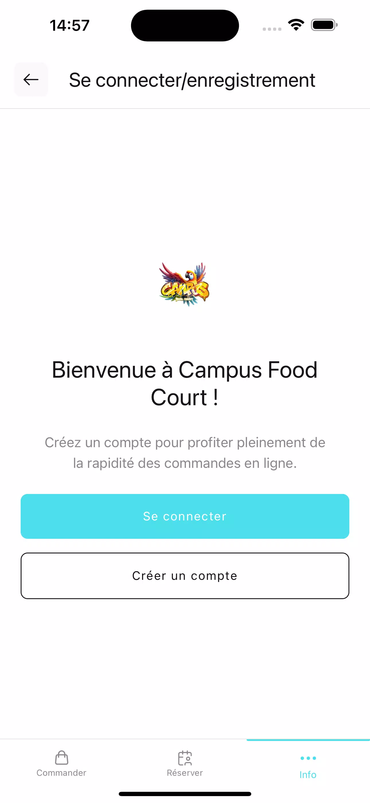 Campus Food Court Screenshot3