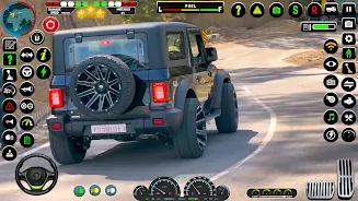 Offroad Jeep Driving:Jeep Game Screenshot1